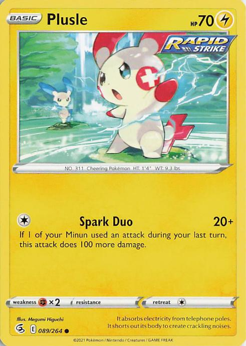 Plusle - Fusion Strike 089/264