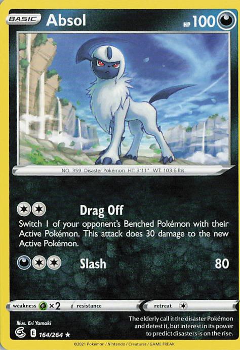 Absol - Fusion Strike 164/264 (Holo)