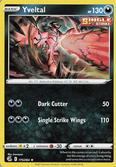 Yveltal - Fusion Strike 175/264 (Holo)