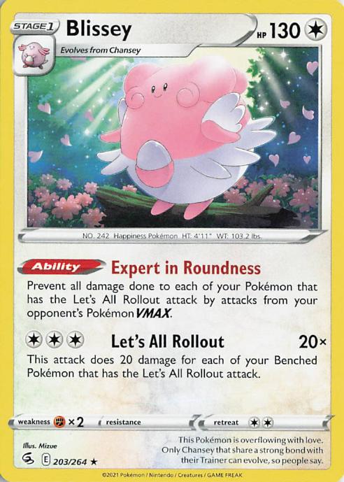 Blissey - Fusion Strike 203/264 (Holo)
