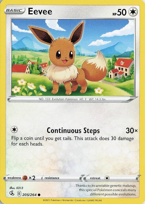Eevee - Fusion Strike 205/264