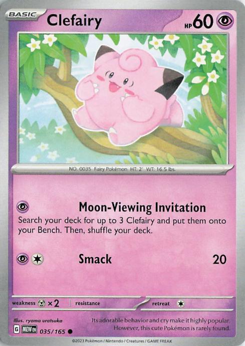 Clefairy - Pokemon 151 035/165