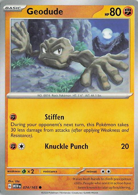 Geodude - Pokemon 151 074/165