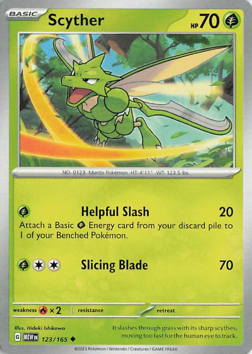 Scyther - Pokemon 151 123/165