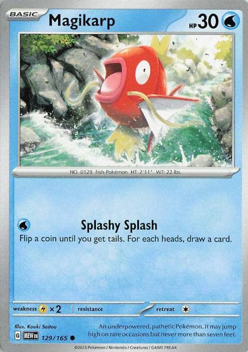 Magikarp - Pokemon 151 129/165