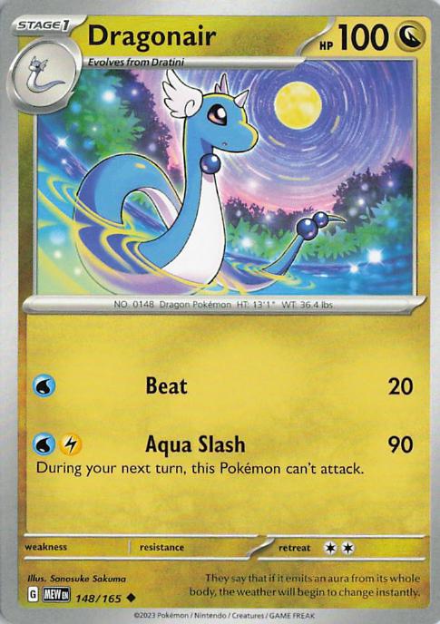 Dragonair - Pokemon 151 148/165