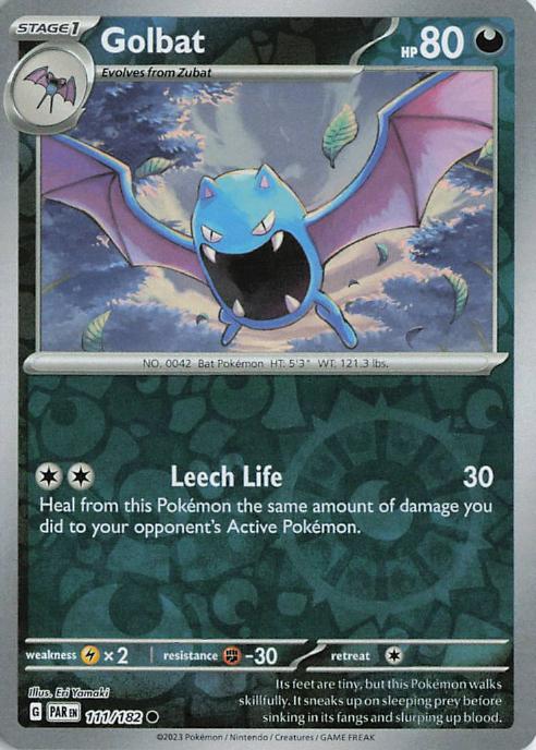 Golbat - Paradox Rift 110/182 (Reverse Holo)