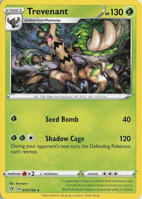 Trevenant - Rebel Clash 015/192 (Holo)