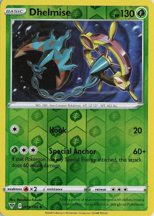 Dhelmise - Vivid Voltage 069/185 (Reverse Holo)
