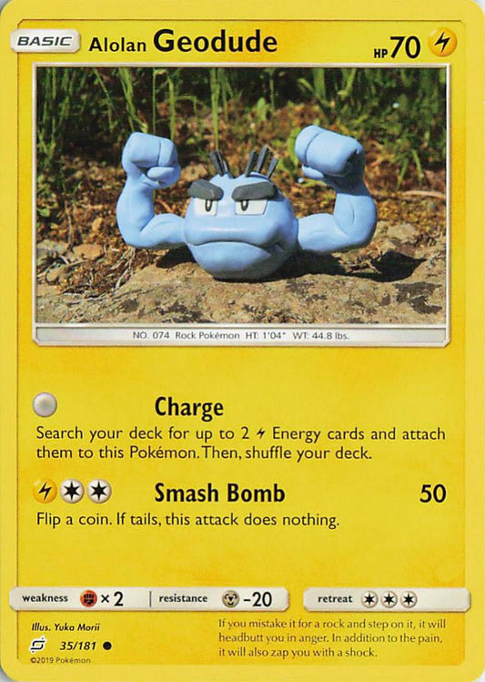 Alolan Geodude - Team Up 35/181