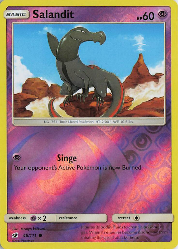 Salandit - Crimson Invasion 46/111 (Reverse Holo)
