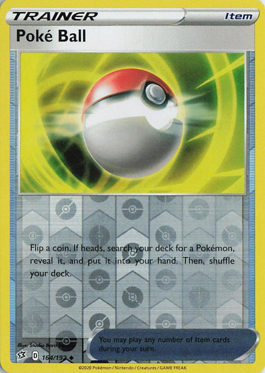 Poke Ball - Rebel Clash 164/192 (Reverse Holo)