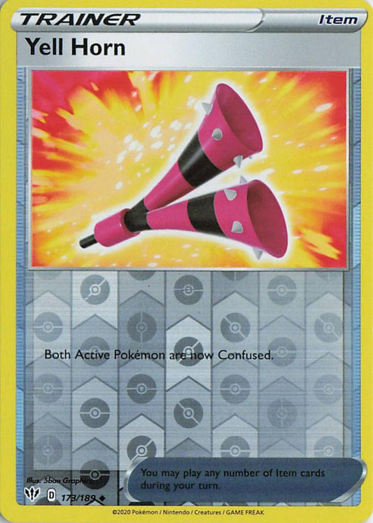 Yell Horn - Darkness Ablaze 178/189 (Reverse Holo)