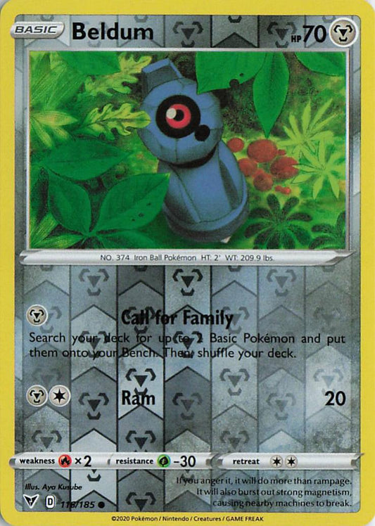 Beldum - Vivid Voltage 118/185 (Reverse Holo)