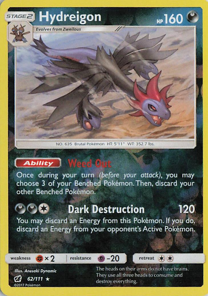 Hydreigon - Crimson Invasion 62/111 (Holo)