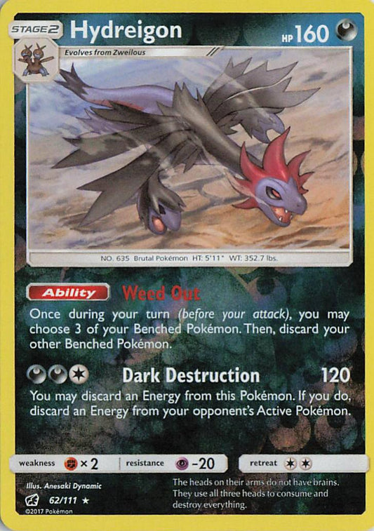 Hydreigon - Crimson Invasion 62/111 (Holo)