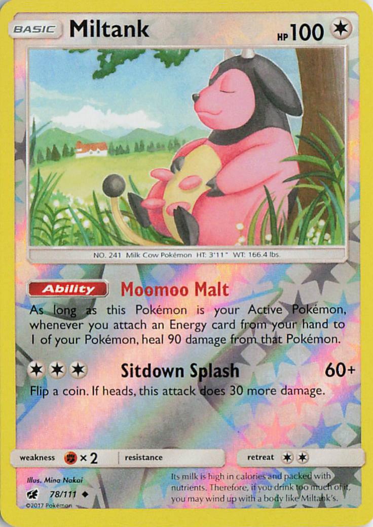 Miltank - Crimson Invasion 78/111 (Reverse Holo)