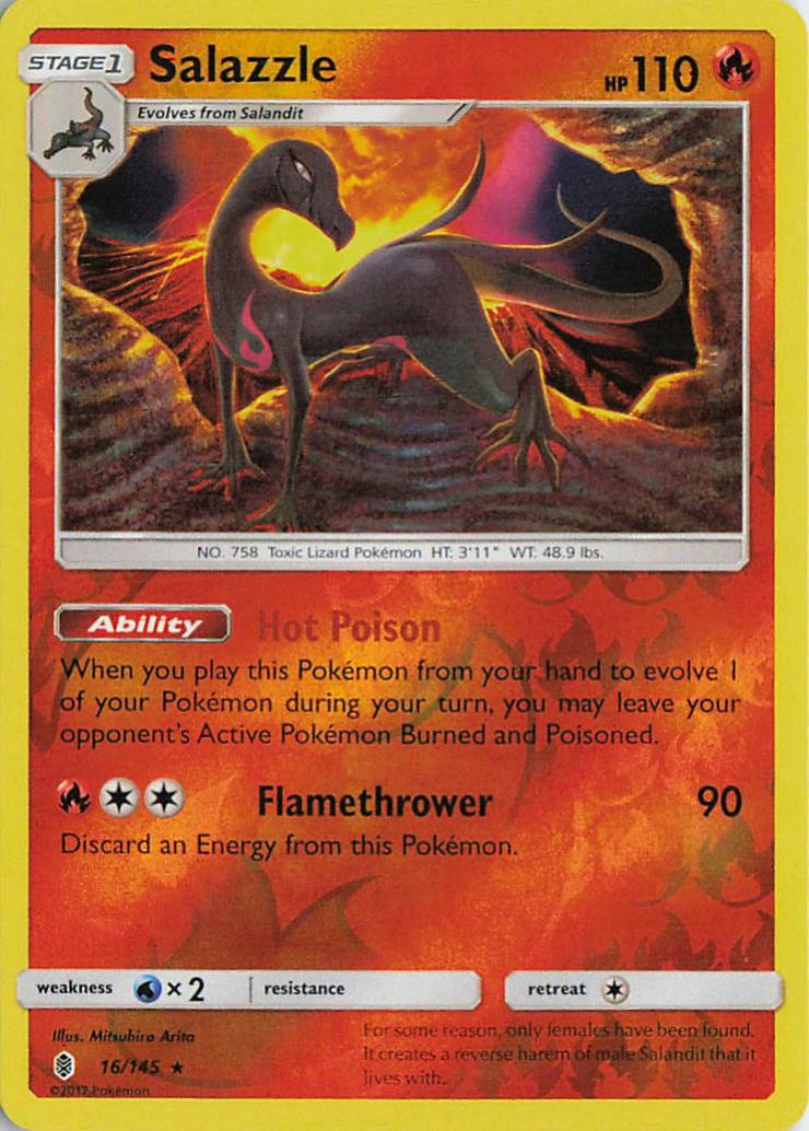 Salazzle - Guardians Rising 16/145 (Holo)