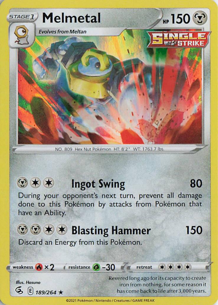 Melmetal - Fusion Strike 189/264 (Holo)