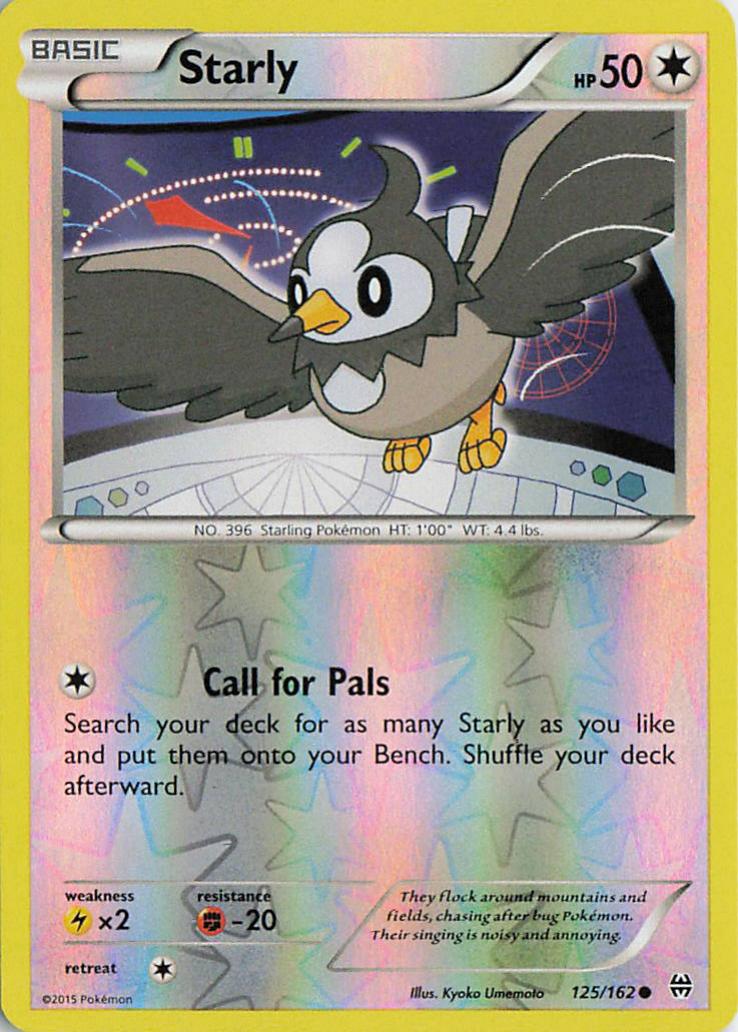 Starly - BREAKthrough 125/162 (Reverse Holo)