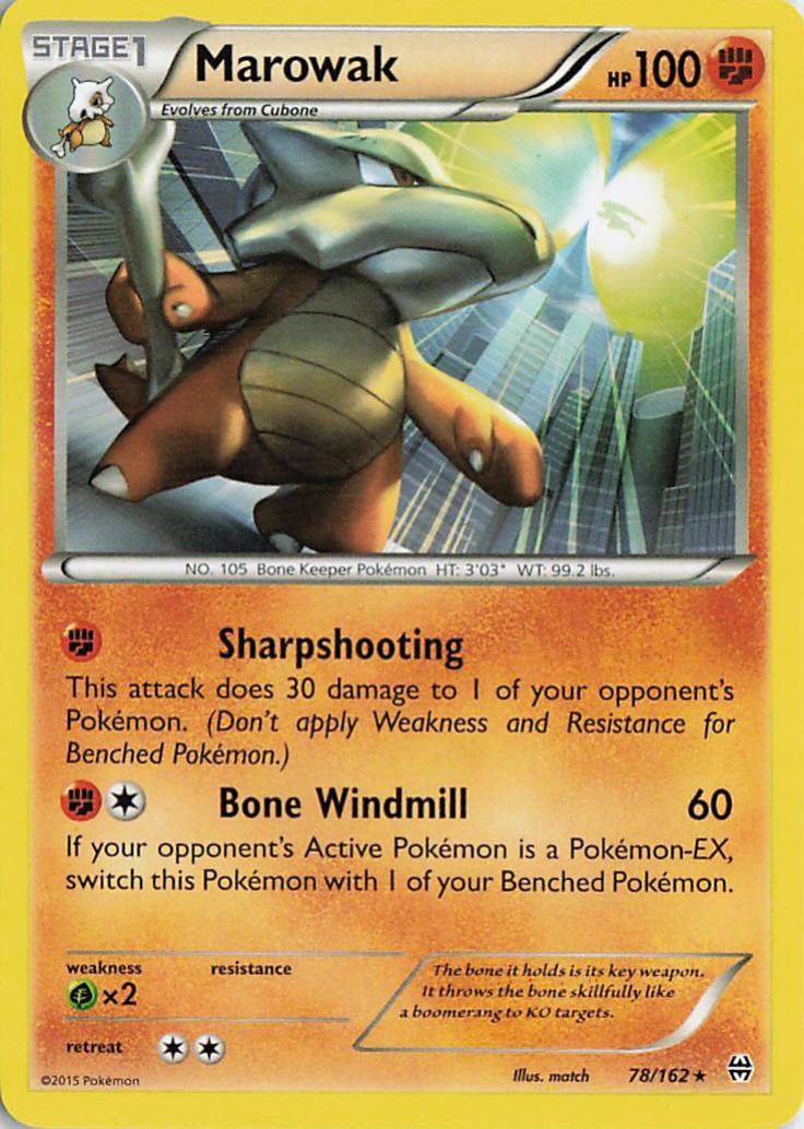 Marowak - BREAKthrough 78/162 (Reverse Holo)