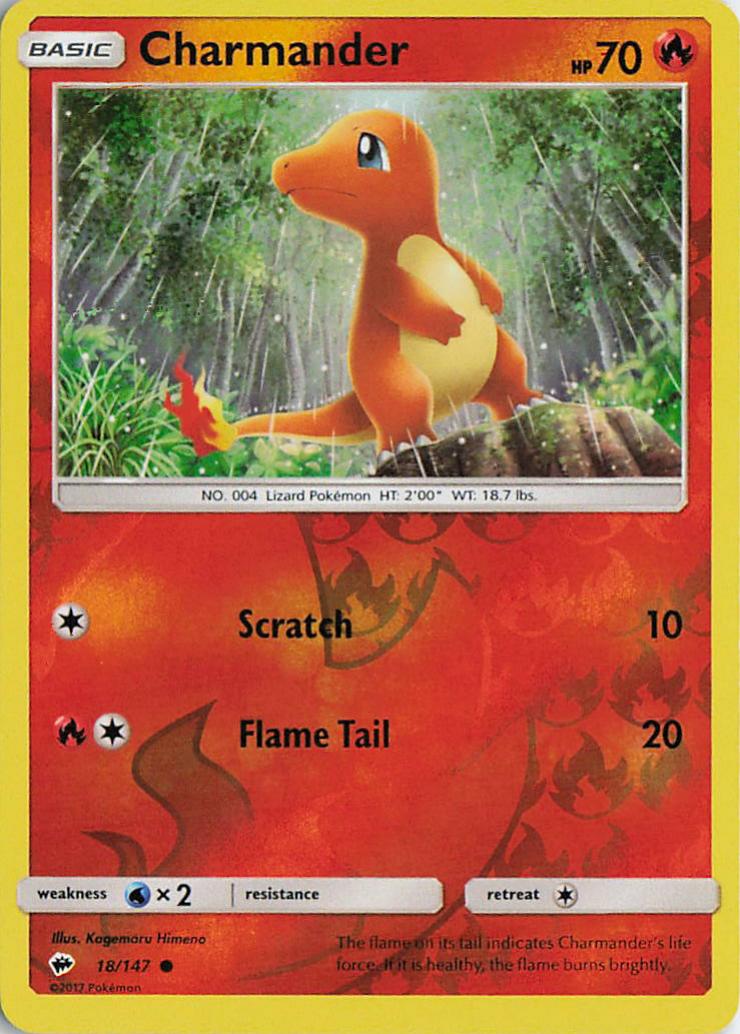 Charmander - Burning Shadows 18/147