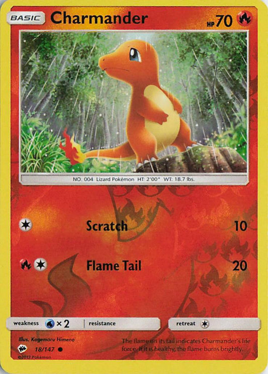 Charmander - Burning Shadows 18/147