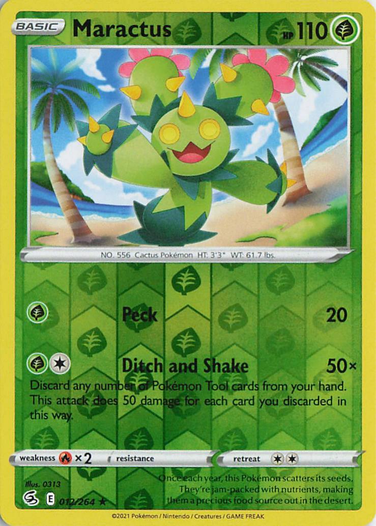 Maractus - Fusion Strike 012/264 (Reverse Holo)