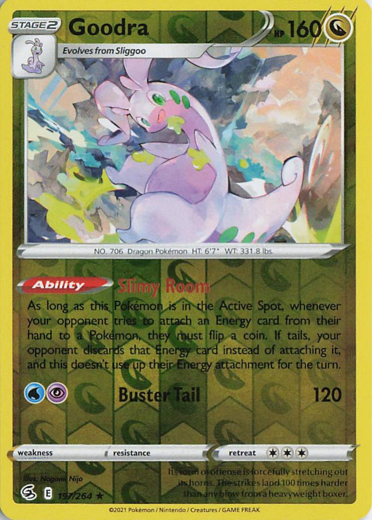 Goodra - Fusion Strike 159/264 (Reverse Holo)
