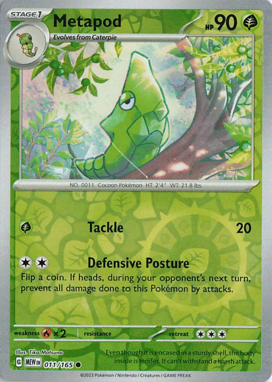 Metapod - Pokemon 151 11/165
