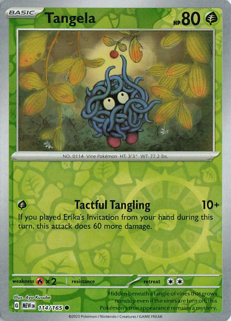 Tangela - Pokemon 151 114/165