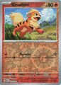 Growlithe - Pokemon 151 58/165 (Reverse Holo)