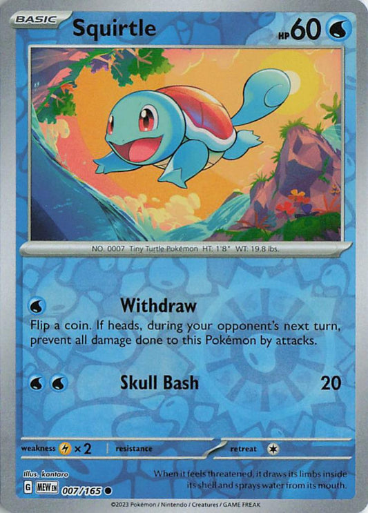 Squirtle - Pokemon 151 7/165