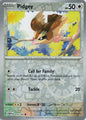 Pidgey - Pokemon 151 16/165 (Reverse Holo)