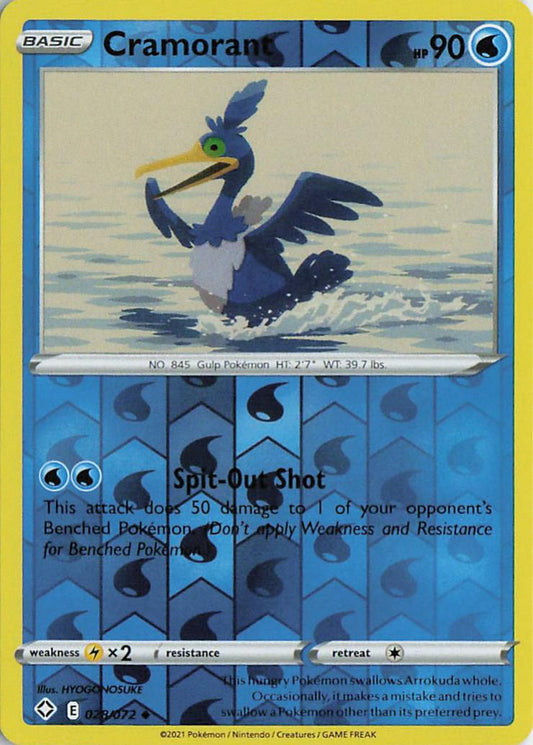 Cramorant - Shining Fates 021/072 (Reverse Holo)