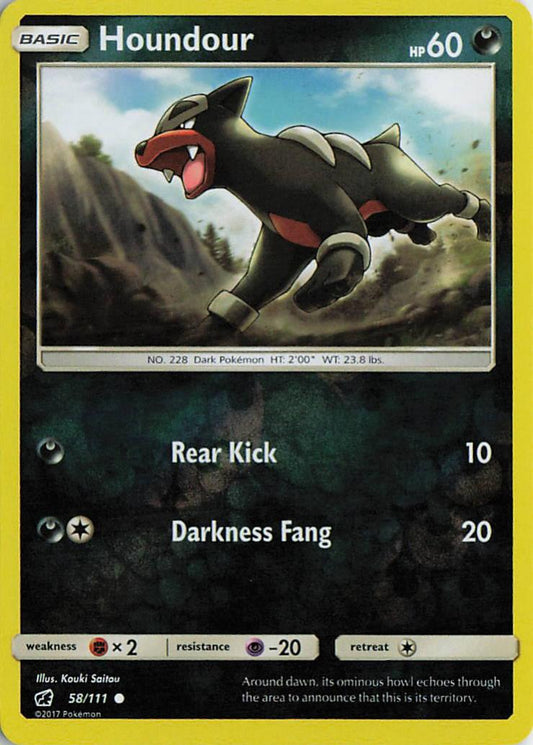 Houndour - Crimson Invasion 58/111