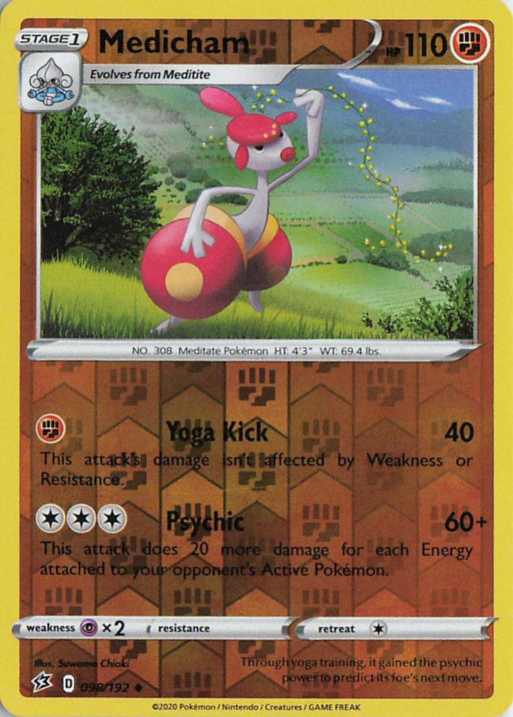 Medicham - Rebel Clash 090/192 (Reverse Holo)