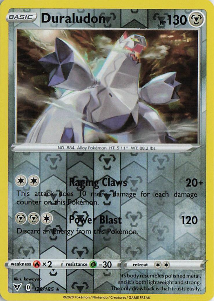 Duraludon - Vivid Voltage 120/185 (Reverse Holo)