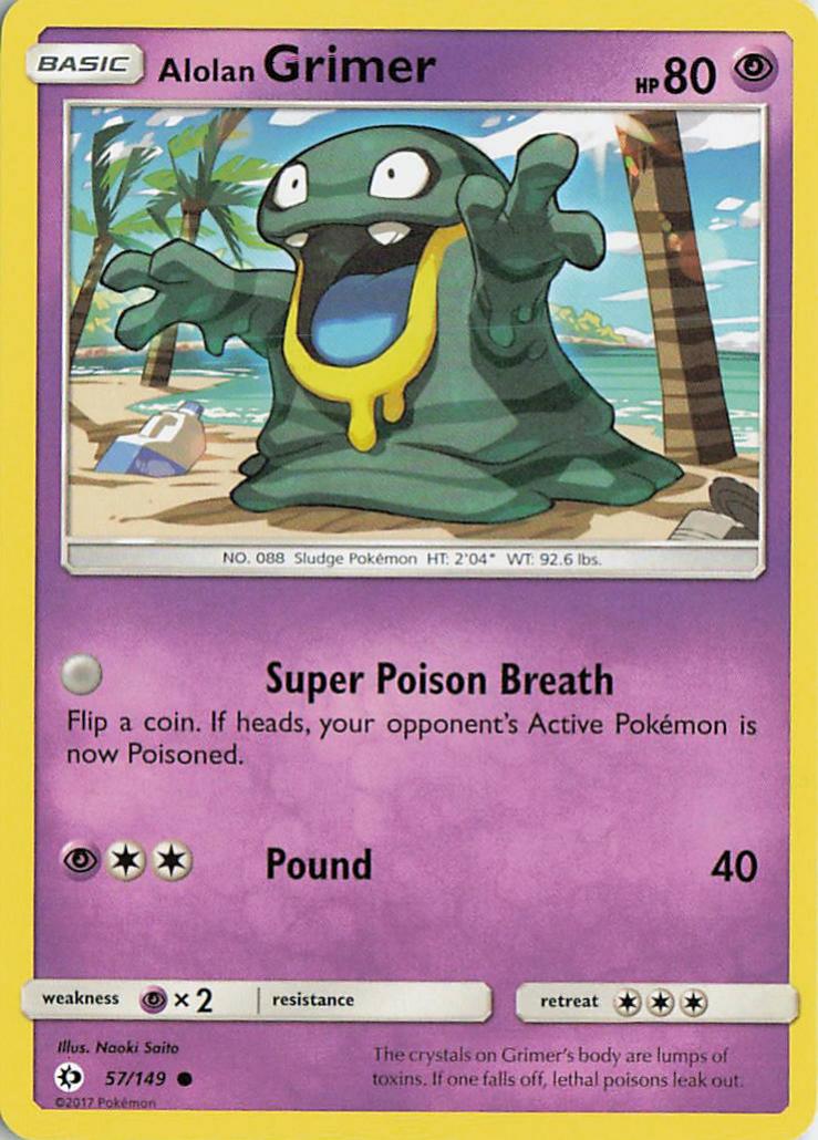 Alolan Grimer - Sun & Moon 57/149