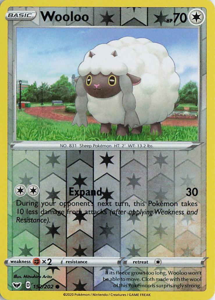 Wooloo - Sword & Shield 150/202 (Reverse Holo)