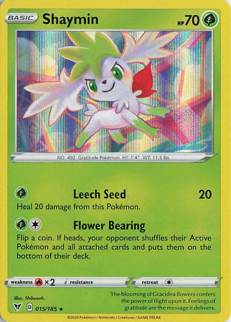 Shaymin - Vivid Voltage 015/185 (Holo)