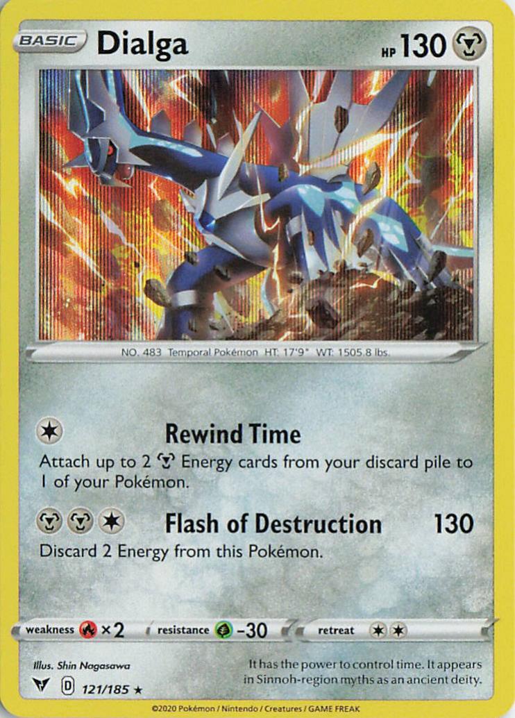 Dialga - Vivid Voltage 121/185 (Holo)