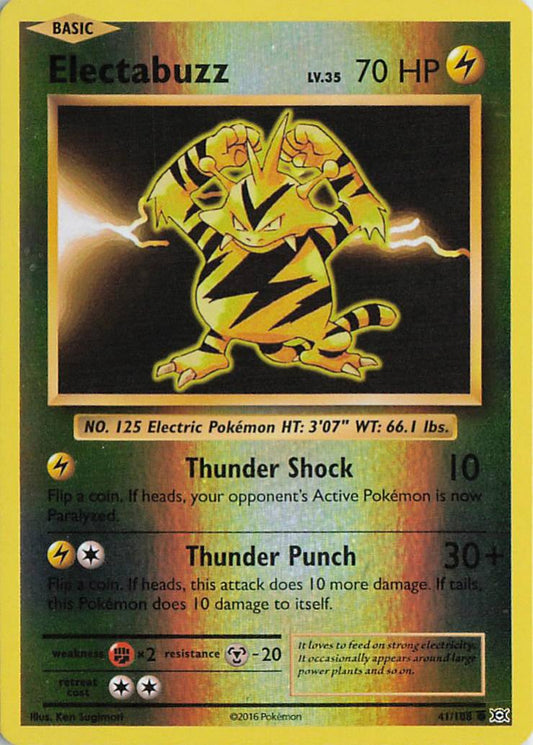 Electabuzz - Evolutions 44/108 (Reverse Holo)