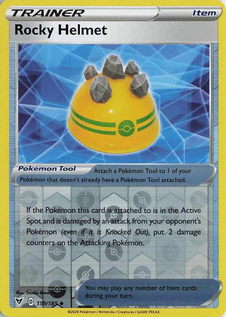 Rocky Helmet - Vivid Voltage 159/185 (Reverse Holo)