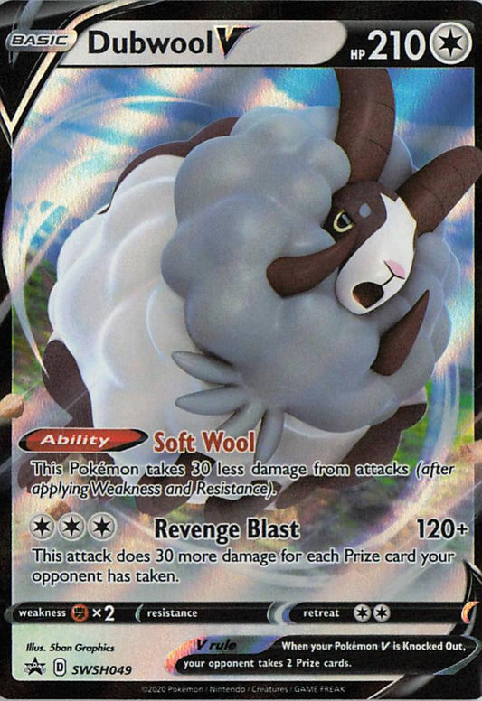 Dubwool V - SWSH Black Star Promo SWSH049 (Holo)
