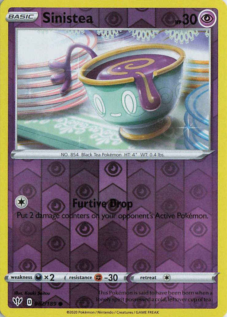 Sinistea - Darkness Ablaze 088/189 (Reverse Holo)