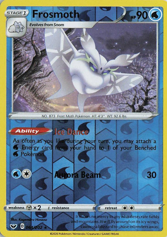 Frosmoth - Sword & Shield 064/202 (Reverse Holo)