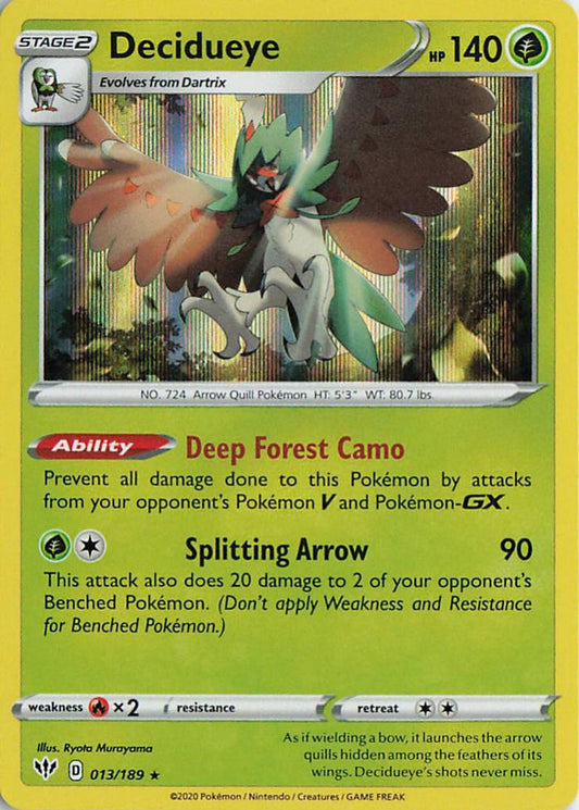 Decidueye - Darkness Ablaze 013/189 (Holo)