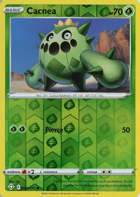 Cacnea - Shining Fates 006/072 (Reverse Holo)
