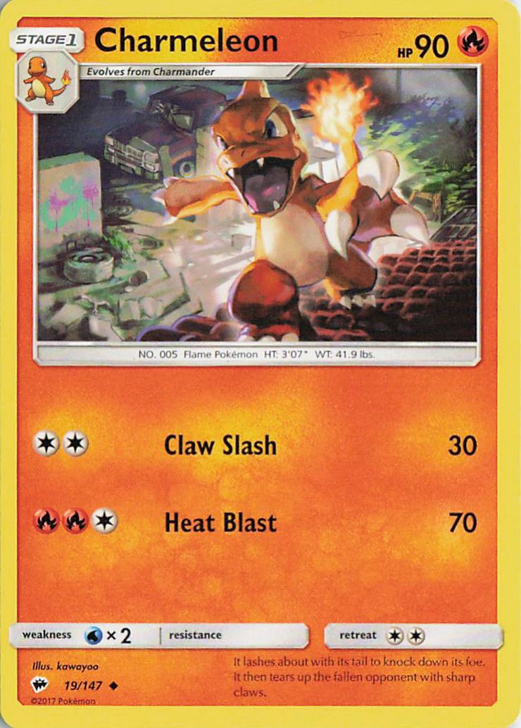 Charmeleon - Burning Shadows 19/147